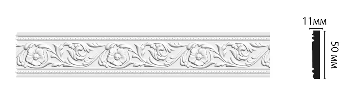 Молдинг c рисунком DECOMASTER D156AДМ (50*11*2000мм)