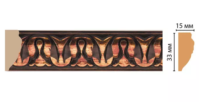 Молдинг DECOMASTER 101C-966 (33*15*2400мм)