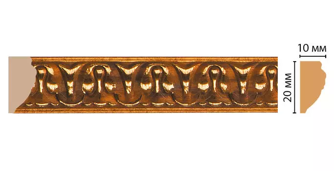 Молдинг DECOMASTER 103C-1223 (20*10*2400мм)