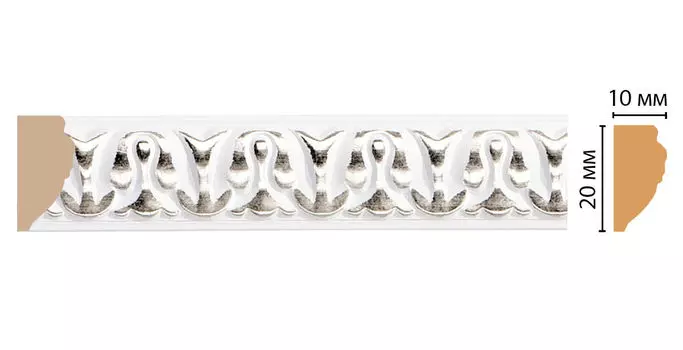 Молдинг DECOMASTER 103C-60 ДМ (20*10*2400 мм)