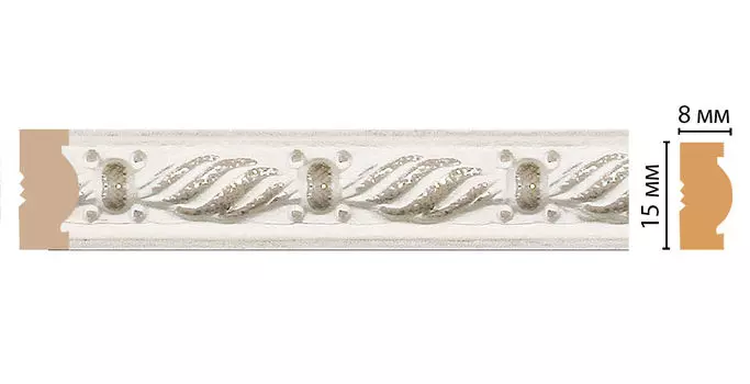 Молдинг DECOMASTER 105-14 (15*8*2400мм)