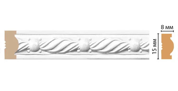 Молдинг DECOMASTER 105-16 (15*8*2400мм)