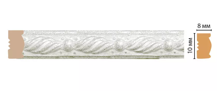 Молдинг DECOMASTER 107-20 (10*8*2400мм)