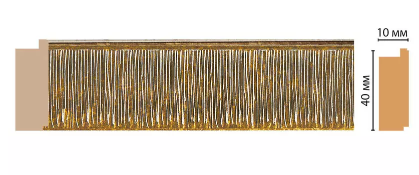 Молдинг DECOMASTER 109-17 (40*10*2400мм)