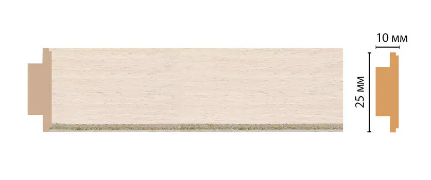 Молдинг DECOMASTER 110-13 (30*10*2400мм)