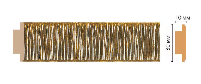 Молдинг DECOMASTER 110-17 (30*10*2400мм)