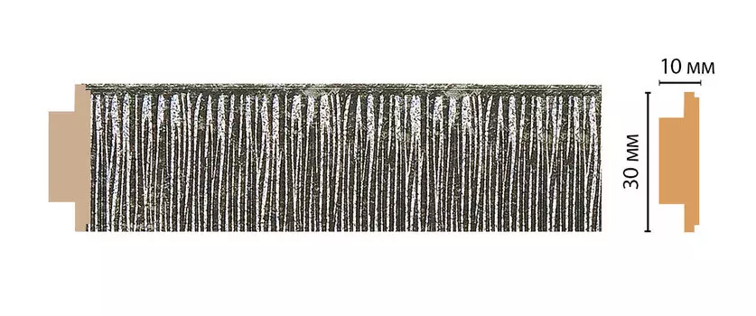 Молдинг DECOMASTER 110-29 (30*10*2400мм)