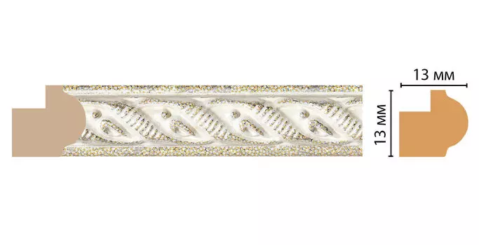 Молдинг DECOMASTER 118-20 (13*13*2400мм)