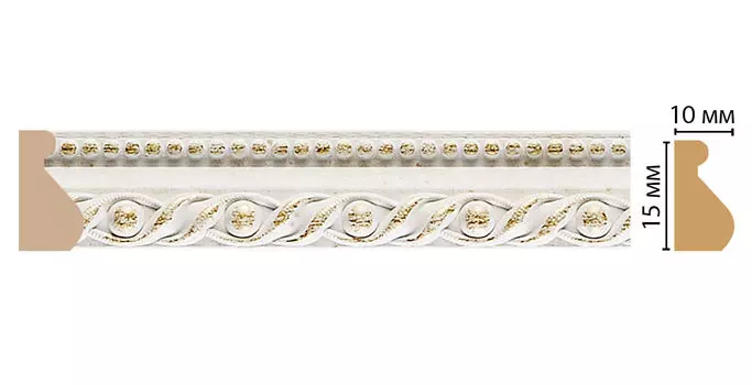 Молдинг DECOMASTER 120-40 ДМ (15*10*2400 мм)