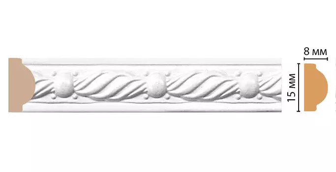 Молдинг DECOMASTER 130-16 ДМ (15*8*2400 мм)