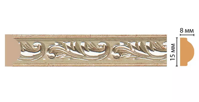 Молдинг DECOMASTER 130-59 ДМ (15*8*2400 мм)