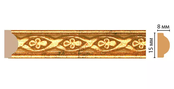 Молдинг DECOMASTER 130A-565 (15*8*2400мм)