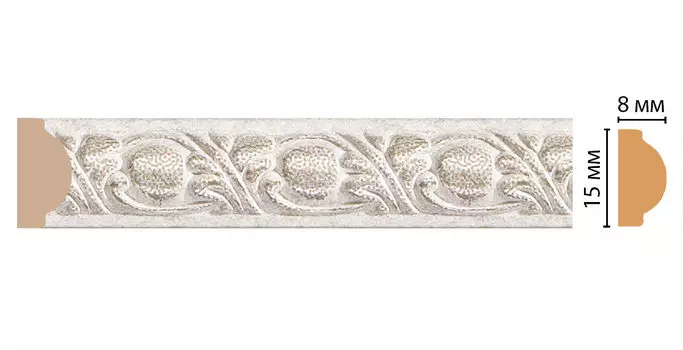 Молдинг DECOMASTER 130C-19D ДМ (15*8*2400 мм)