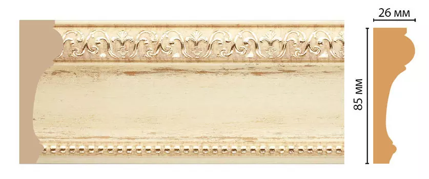 Молдинг DECOMASTER 147-1028 (84*26*2400мм)