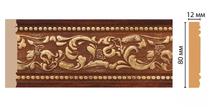 Молдинг DECOMASTER 150-1084 (80*12*2400мм)