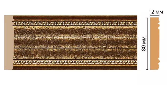 Молдинг DECOMASTER 150-43 (80*12*2400мм)