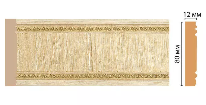 Молдинг DECOMASTER 150-5 (80*12*2400мм)