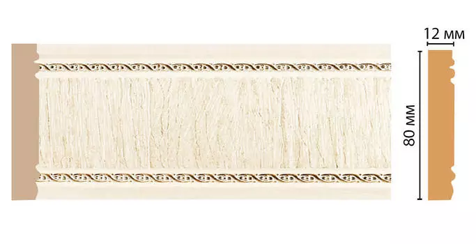 Молдинг DECOMASTER 150-6 (80*12*2400мм)