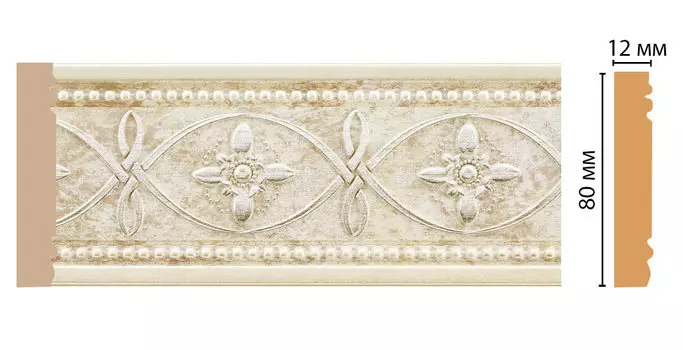 Молдинг DECOMASTER 150-937 ДМ (80*12*2400 мм)