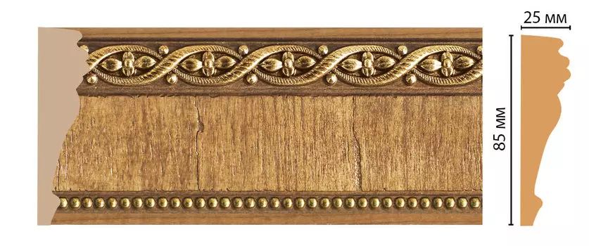 Молдинг DECOMASTER 152-4 (85*25*2400мм)