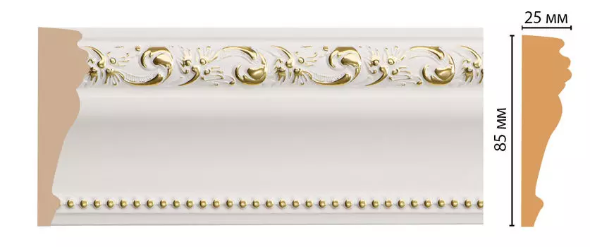 Молдинг DECOMASTER 152-54 ДМ (85*25*2400 мм)