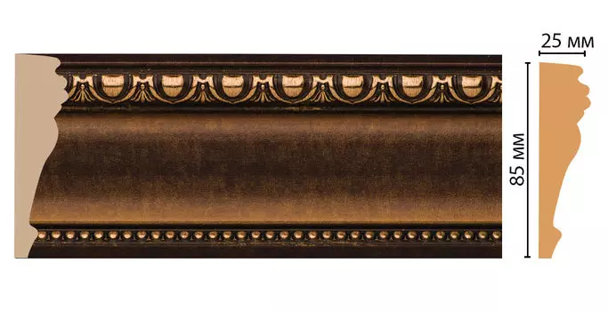 Молдинг DECOMASTER 152-56 (85*25*2400мм)