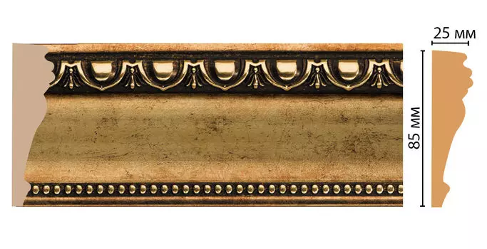 Молдинг DECOMASTER 152-57 ДМ (85*25*2400 мм)