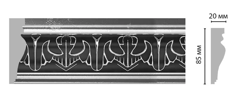 Молдинг DECOMASTER 152B-63 ДМ (85*20*2400 мм)