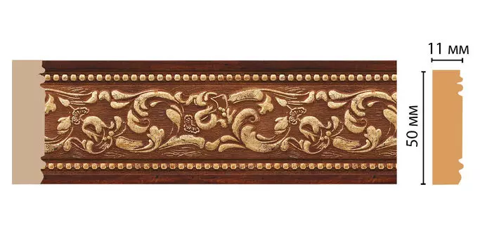 Молдинг DECOMASTER 156-1084 ДМ (51*11*2400 мм)