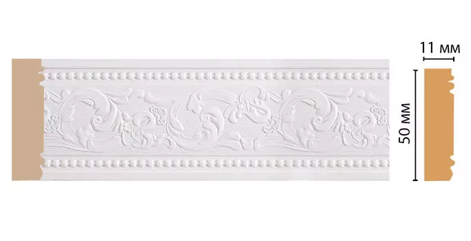 Молдинг DECOMASTER 156-115 ДМ (51*11*2400 мм)
