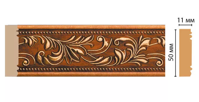 Молдинг DECOMASTER 156-1223 ДМ (51*11*2400 мм)