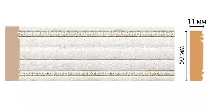 Молдинг DECOMASTER 156-40 ДМ (51*11*2400 мм)
