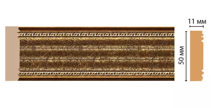 Молдинг DECOMASTER 156-43 ДМ (51*11*2400 мм)