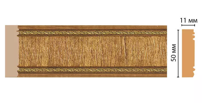 Молдинг DECOMASTER 156-4 ДМ (51*11*2400 мм)