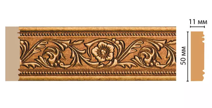 Молдинг DECOMASTER 156-58 ДМ (51*11*2400 мм)