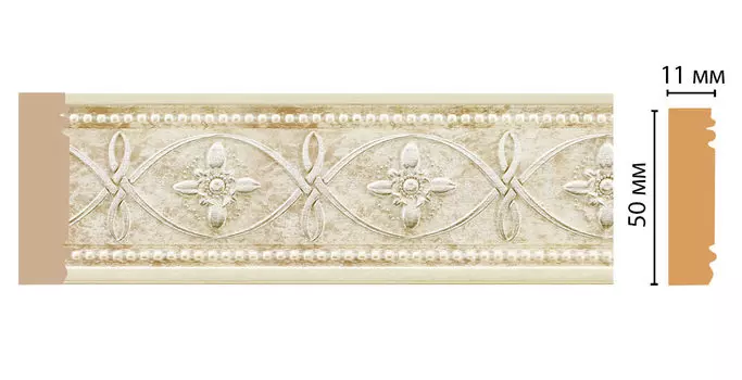 Молдинг DECOMASTER 156-937 ДМ (51*11*2400 мм)