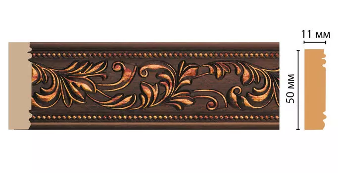 Молдинг DECOMASTER 156-966 ДМ (51*11*2400 мм)