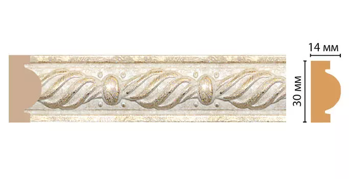 Молдинг DECOMASTER 157-18 ДМ (30*13*2400 мм)