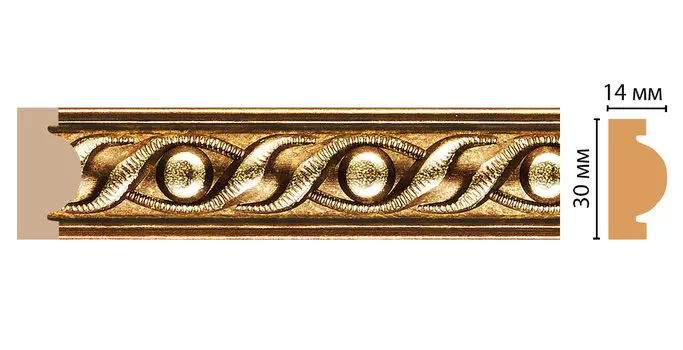 Молдинг DECOMASTER 157-43 ДМ (30*13*2400 мм)