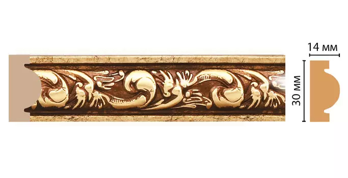 Молдинг DECOMASTER 157-552 ДМ (30*13*2400 мм)