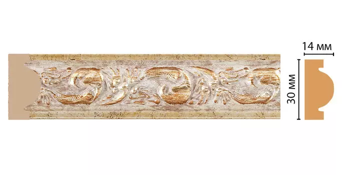 Молдинг DECOMASTER 157-553 ДМ (30*13*2400 мм)