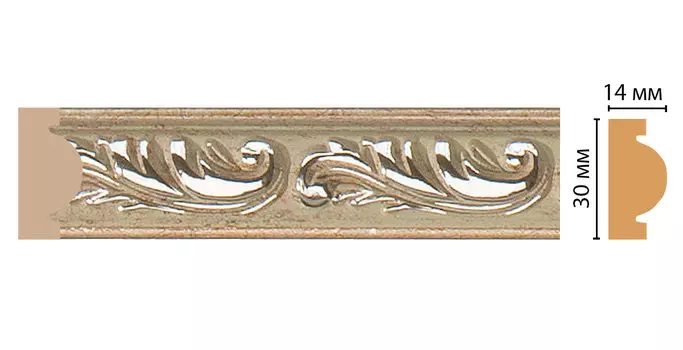 Молдинг DECOMASTER 157-59 ДМ (30*13*2400 мм)