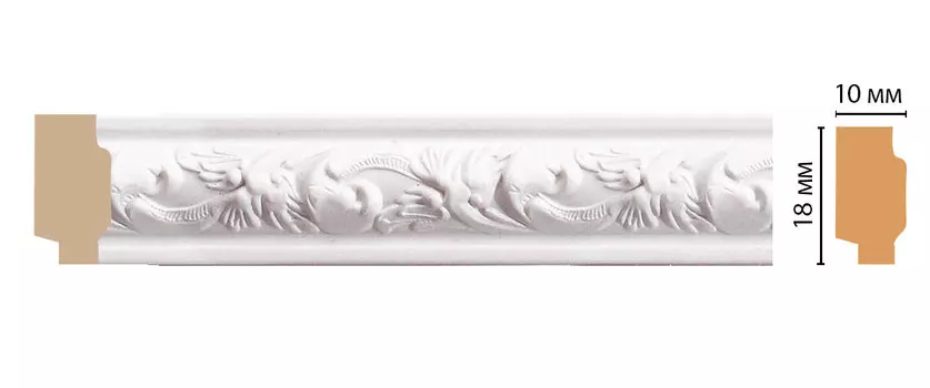 Молдинг DECOMASTER 158-115 ДМ (18*10*2400 мм)