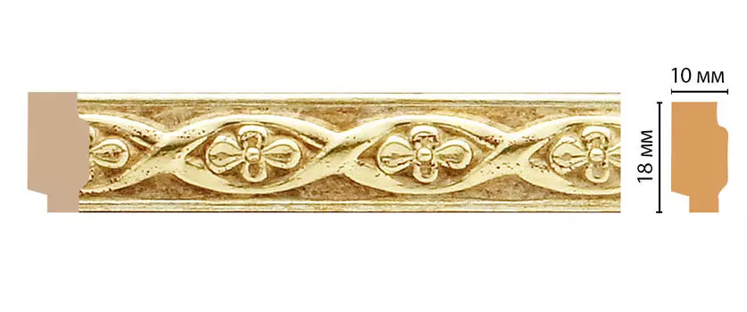 Молдинг DECOMASTER 158-933 ДМ (18*10*2400 мм)