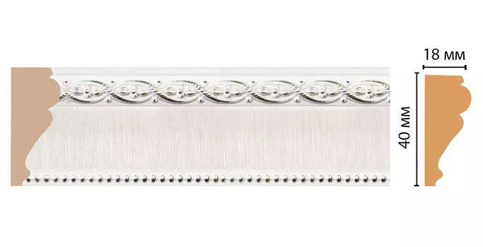 Молдинг DECOMASTER 161S-7D ДМ (40*18*2400 мм)