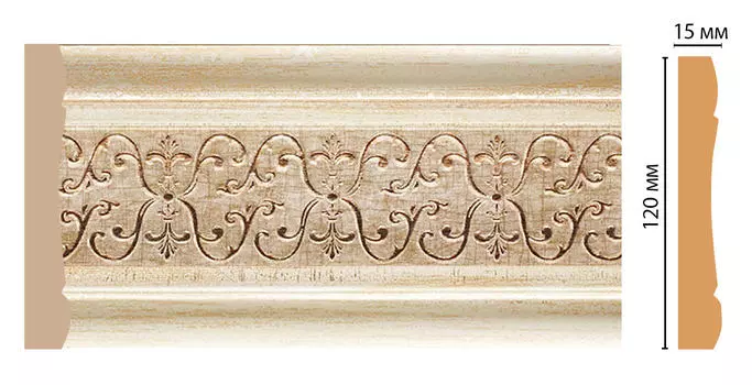 Молдинг DECOMASTER 162-281 (120*15*2400мм)