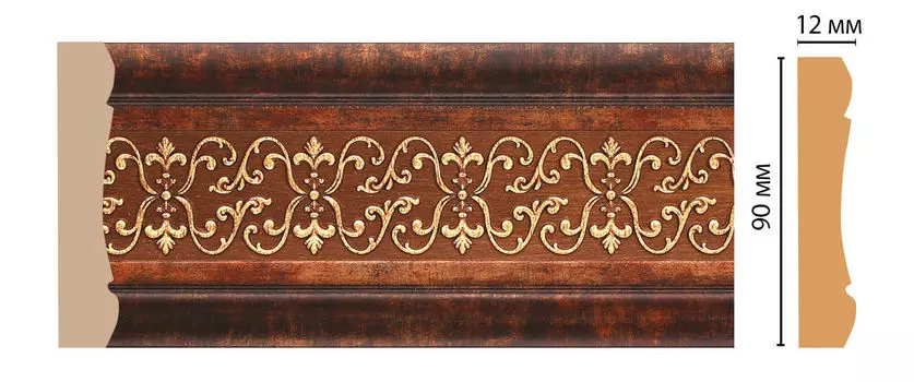 Молдинг DECOMASTER 163-767 (90*12*2400мм)