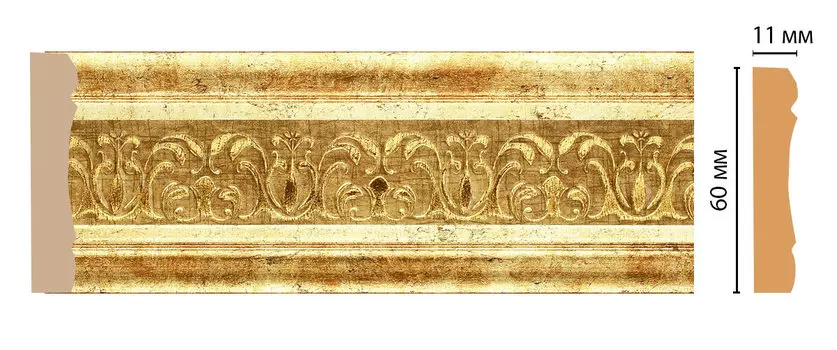 Молдинг DECOMASTER 164-126 ДМ (59*11*2400 мм)