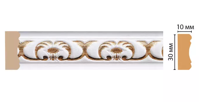 Молдинг DECOMASTER 165-118 ДМ (30*10*2400 мм)