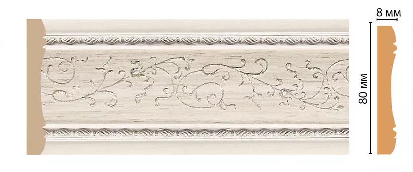 Молдинг DECOMASTER 184-14 (80*8*2400мм)